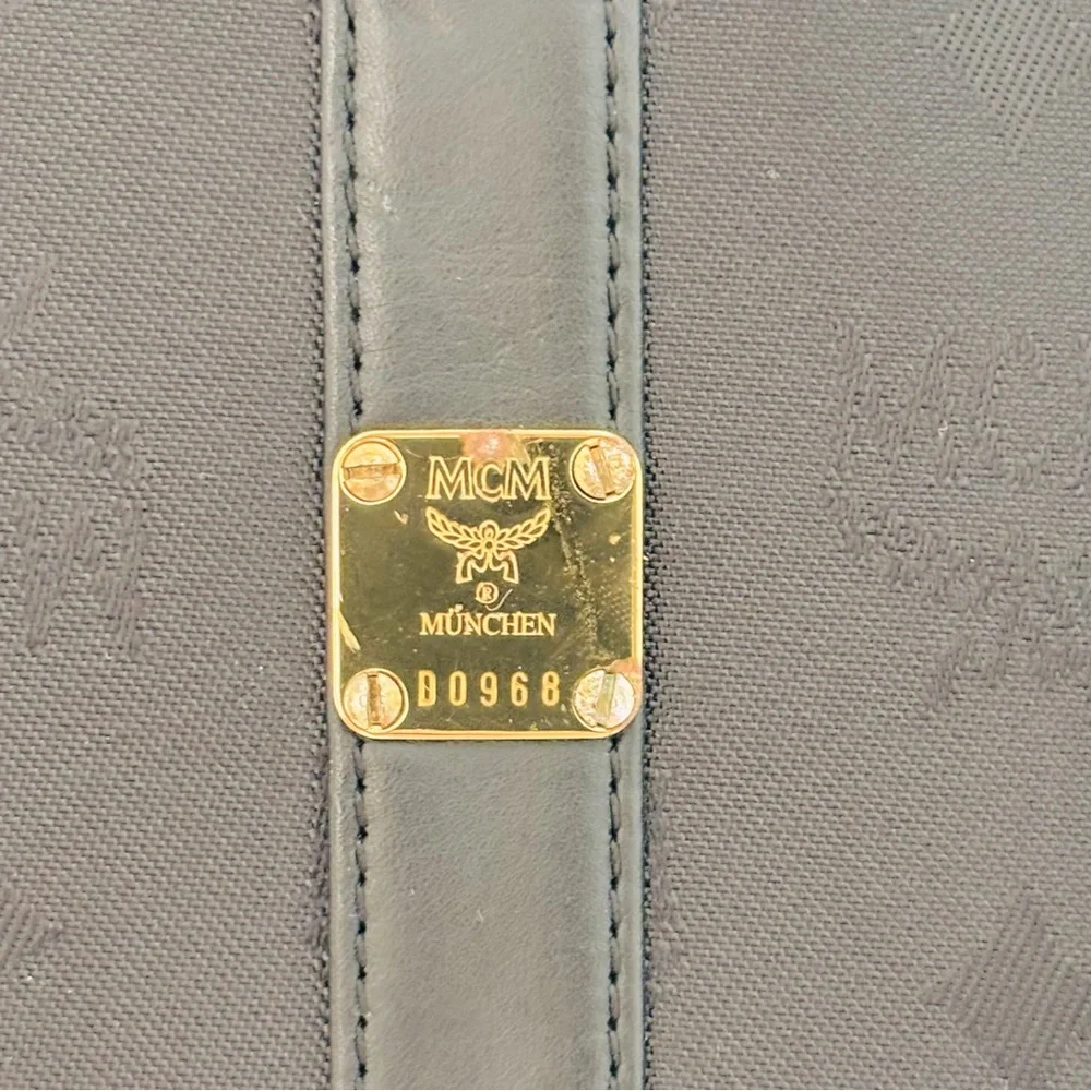 MCM‎ Black Portfolio Laptop Bag